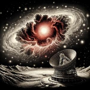 天文学者が遠くの星のクローズアップ画像を捉える