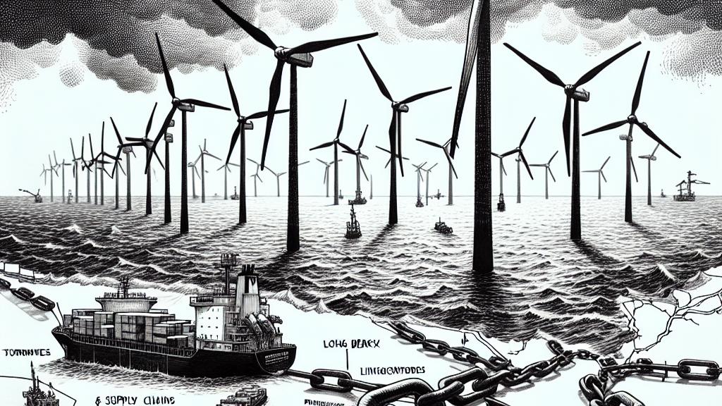 逆風の中で：ニュージャージーの風力発電計画が供給問題に直面！