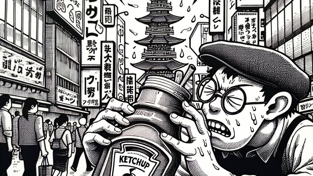 Struggles of Disposing Condiment Bottles: A Comic Relatable to Many