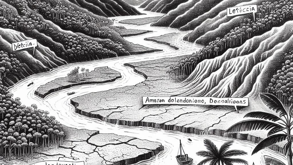 コロンビアのアマゾン川を襲う干ばつ：凄惨な報告