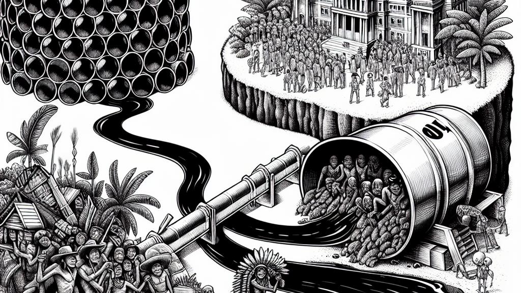 The Flow of Oil Profits: Analyzing Ecuador's Economic Disparities