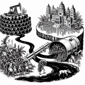 The Flow of Oil Profits: Analyzing Ecuador's Economic Disparities