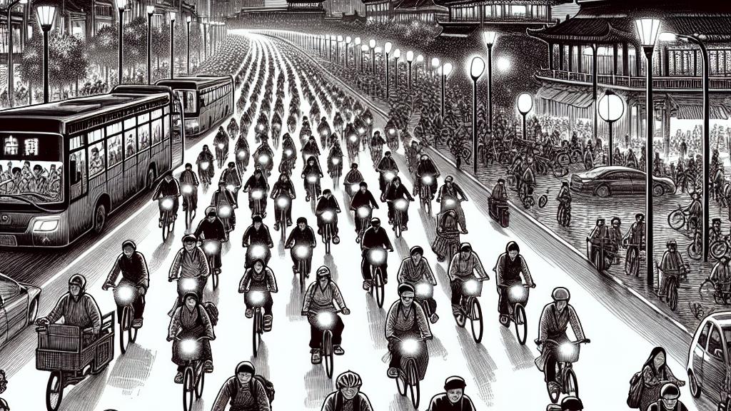 China's Night Biking Craze: A Struggle for Freedom
