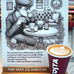 Review of Costa Coffee Velvet Flat White: A Blend of Rich Espresso and Smooth Milk