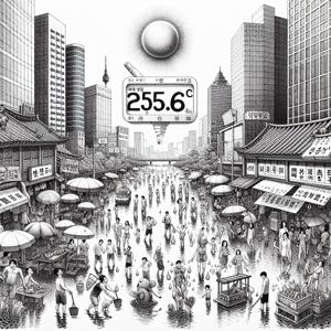 気候危機の中、韓国が記録的な暑さを更新！