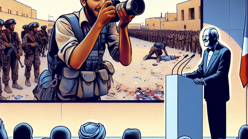 Captured Chaos: AFP Photographer Wins Prestigious News Award for Gaza Coverage!