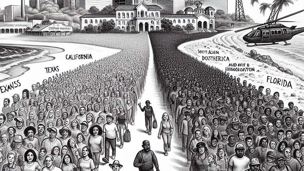 カリフォルニアの国内移住減少と人口増加に関する洞察