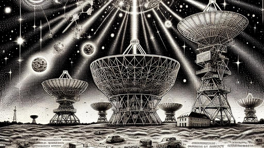 高度な電波望遠鏡による宇宙の謎の発見