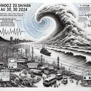 台風シャンシャン: 日本に襲いかかる巨大な豪雨!