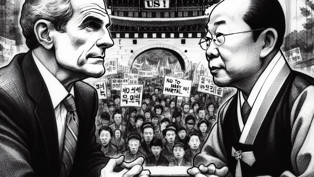 US Diplomat Antony Blinken Engages in Dialogue with South Korea After Martial Law Imposition