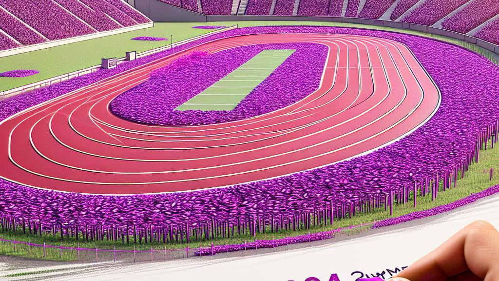 金を目指して: 2024年オリンピックの紫トラックに隠された持続可能性の秘密！