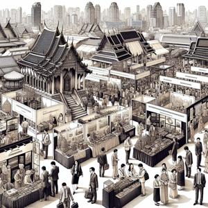 見本市の駆け引き：バンコクのイベント主催者が利益と地域保護を両立させる！