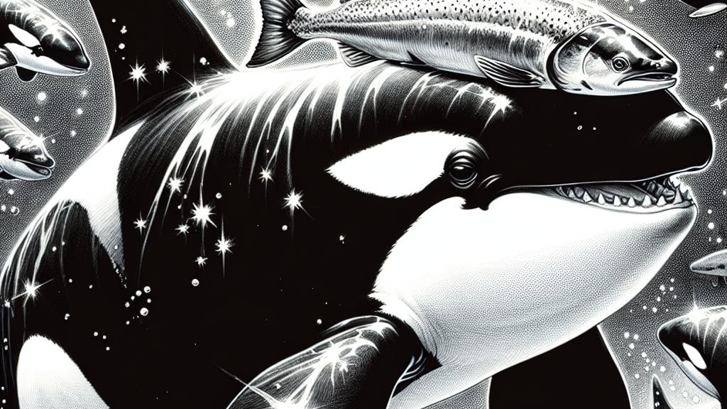 Why Do Orcas Wear Dead Salmon on Their Heads?