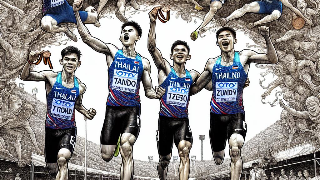 Thailand's Young Sprinters Sizzle: Bronze Glory at World U20 Championships!