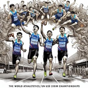 Thailand's Young Sprinters Sizzle: Bronze Glory at World U20 Championships!