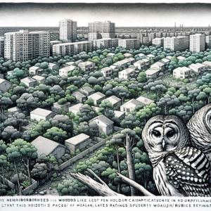 Urban Owls Prefer Wealthy Neighborhoods