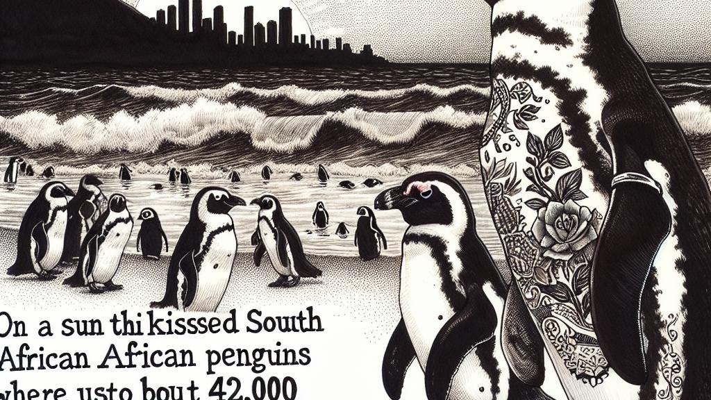 アフリカペンギンの生存への闘い