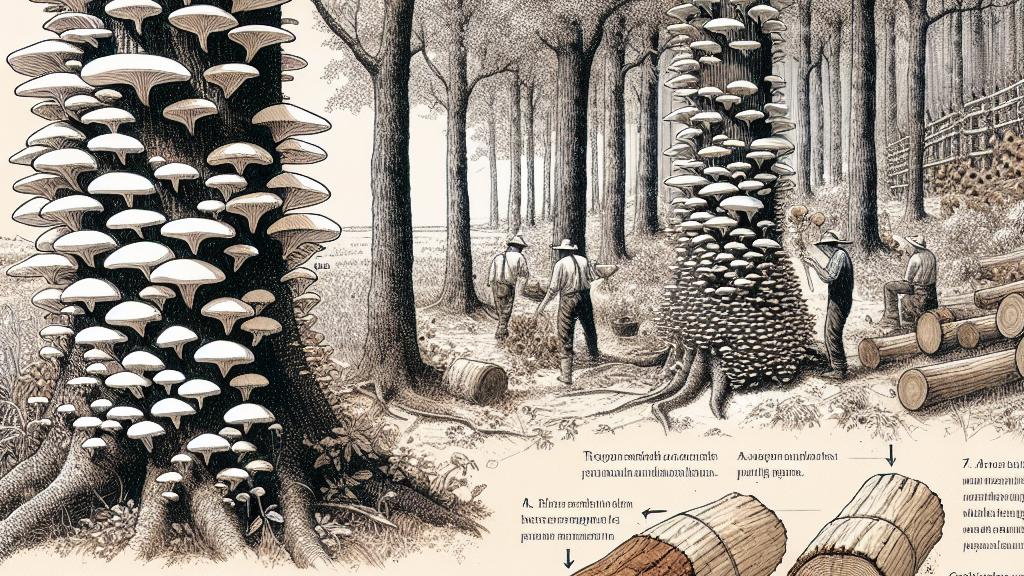 Unlocking the Potential of Invasive Tree Logs for Edible Mushroom Cultivation