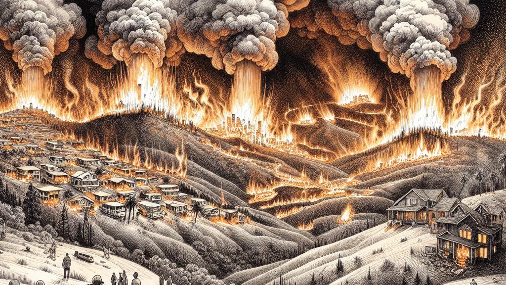ロサンゼルスにおける山火事リスクの理解