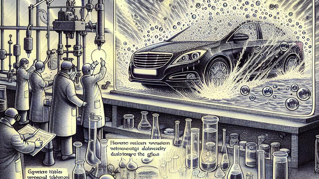 How Sound Waves Make Glass Water-Resistant