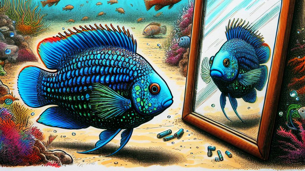 鏡よ鏡、タンクに映るのは: 魚も自己認識を持つのか？