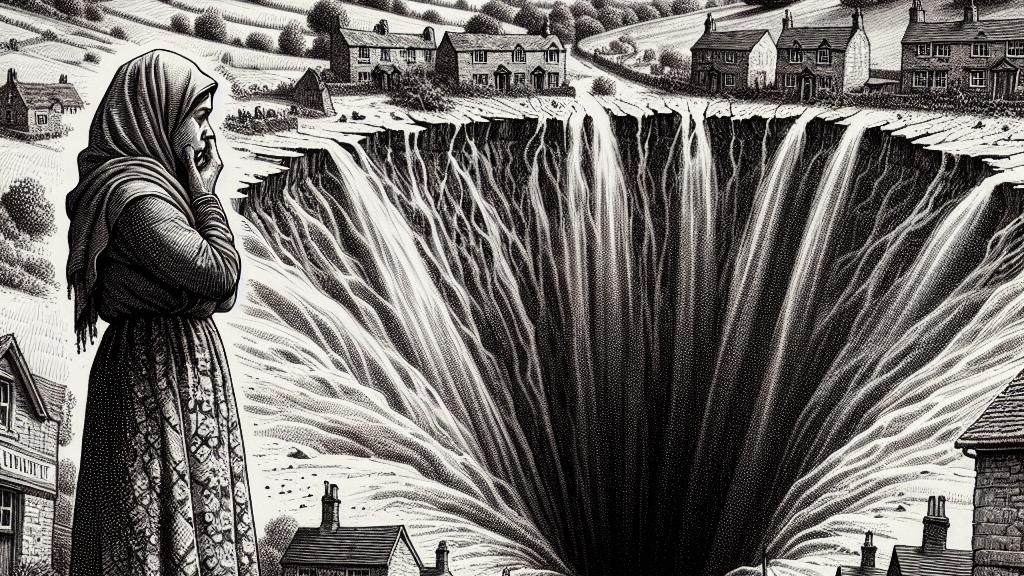 Major Sinkhole Displaces Residents in English Village