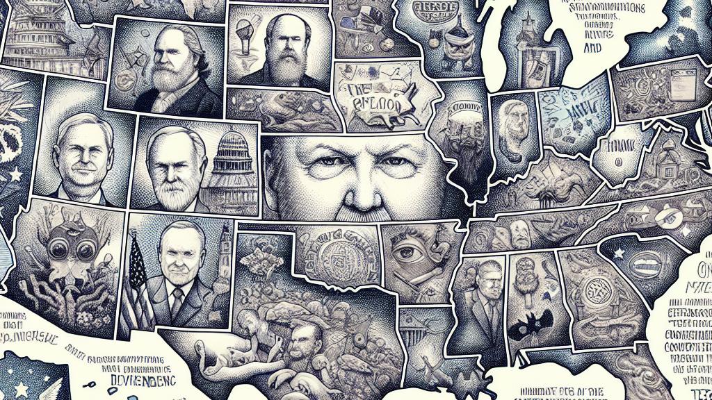 分離は新たな革命か？アメリカの分断された州を読み解く！