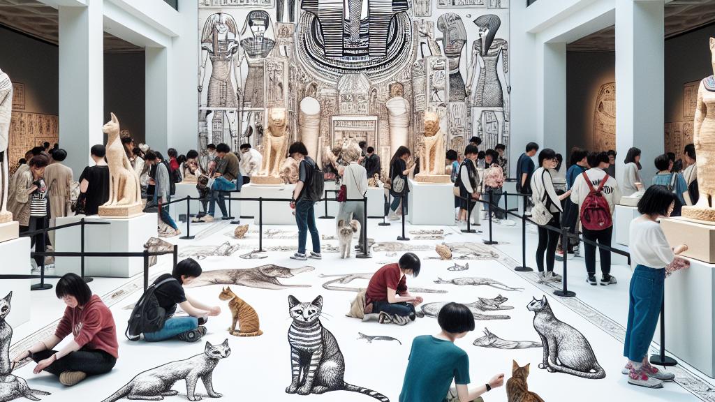 Purr-fectly Egyptian: Cats Take Over Shanghai Museum for 'Meow Night'!