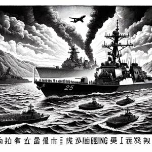 Japan's Maritime Self-Defense Force Destroyer 'Sazanami' Passes Through Taiwan Strait for the First Time
