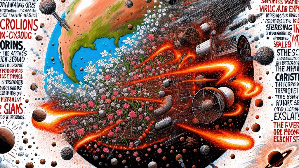 火星の春の爆発的変化を発見しよう