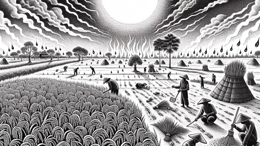 Enhancing Rice Yields with Zinc Oxide Nanoparticles During Heat Waves