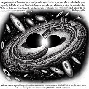 超大質量ブラックホール合併の謎