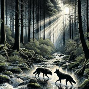 Exciting Discovery of Rare Black Wolves in Poland