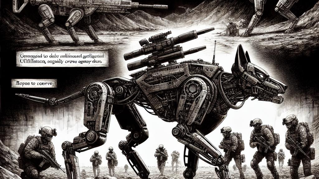 陸軍がドローン対策用AI搭載ロボット犬をテスト