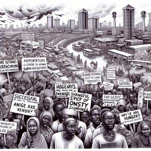 Gunshots and Grumbling: Nigeria's Protest of Pain and Poverty!