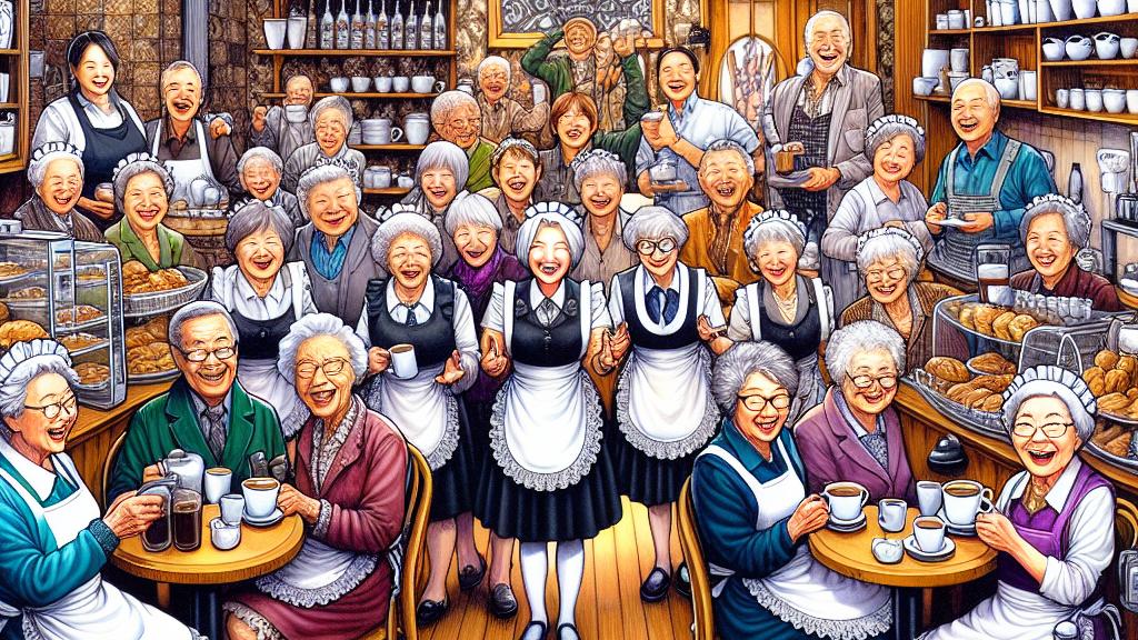 A Unique Café Run by Seniors in Gunma