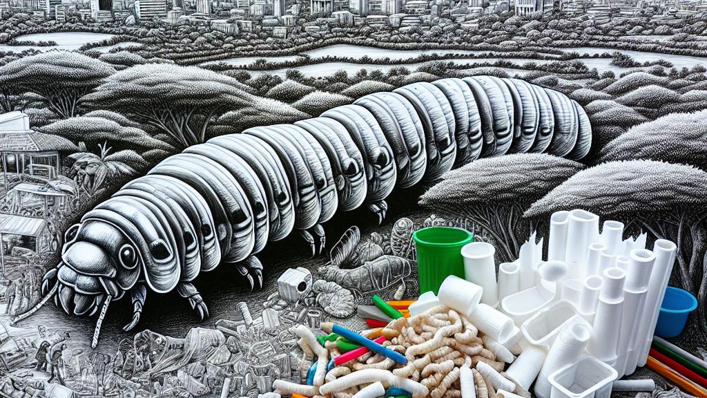 New Mealworm Species Discovered in Africa That Can Consume Polystyrene