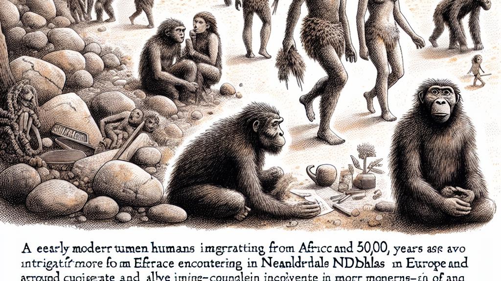 古代のヨーロッパ人とネアンデルタール人のつながりを探る