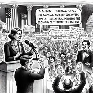 Kamala Harris and Trump: United in a Tax-Free Future for Tips!