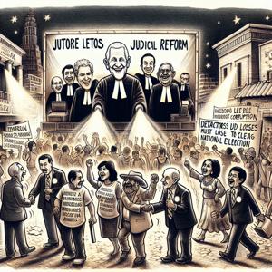 投票所の裁判官たち：メキシコの選挙による司法への論争の飛躍！