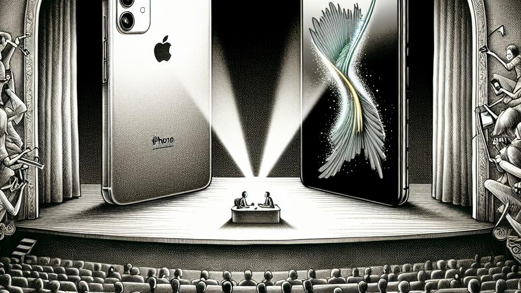 巨人の衝突：iPhone 16対Huaweiのトライフォールド傑作！