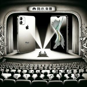 巨人の衝突：iPhone 16対Huaweiのトライフォールド傑作！