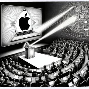 Invisible Intrusion: How Apple's Logo Became the Target of a Stealthy Laser Attack!