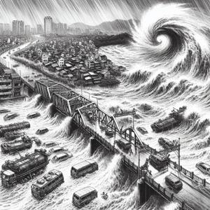 高まる潮流：ベトナムの壊滅的な洪水が64人の命を奪った！