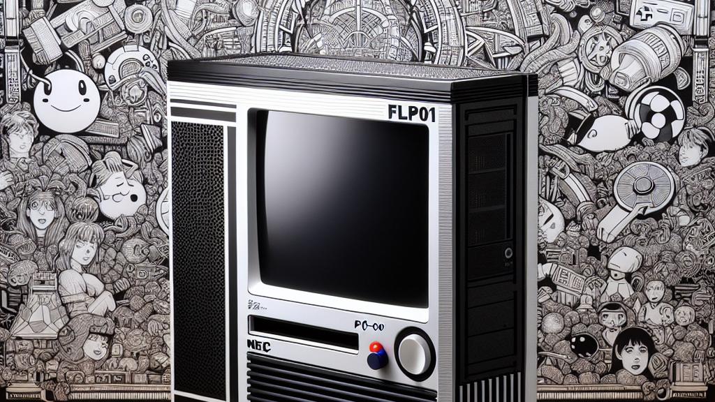 Explore the Retro PC Case Inspired by PC-9801