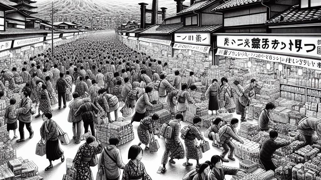 日本が緊張：巨大地震への恐れが引き起こすパニック買い！