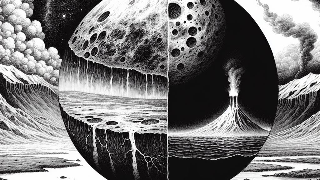 火山活動を通じて金星の海の歴史を探る