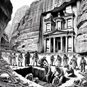 Significant Archaeological Find Beneath Petra's Treasury