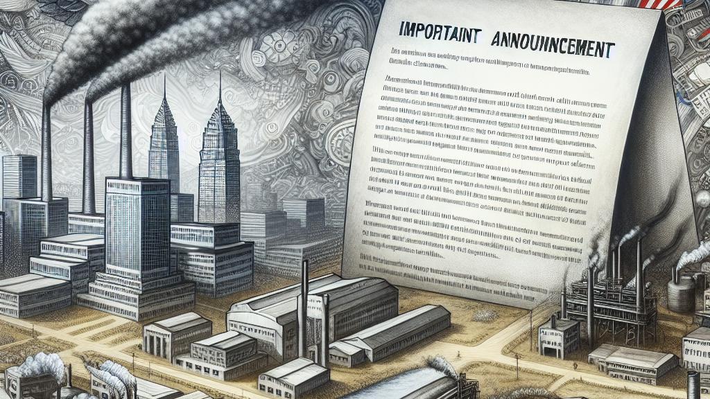 Mistake in US Government Statement About Japanese Steel Company