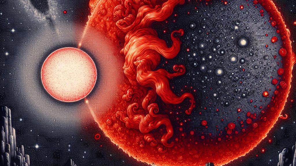 R Aquariiの奇妙な星間スペクタクル